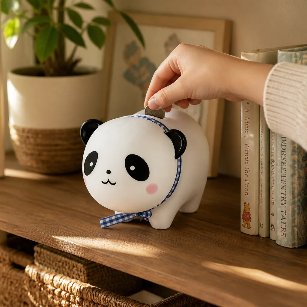 Tirelire Enfant Panda