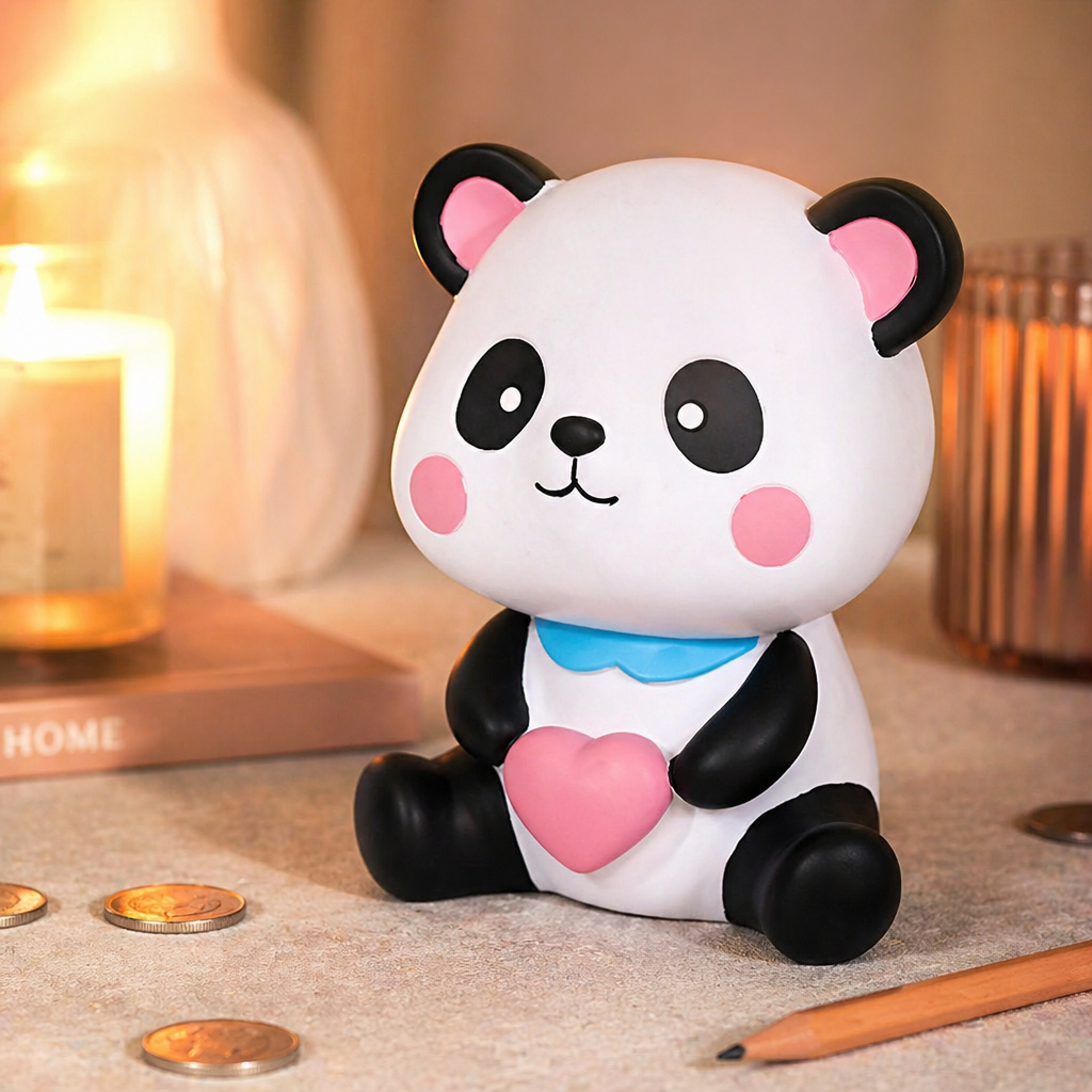 Tirelire Fille Panda