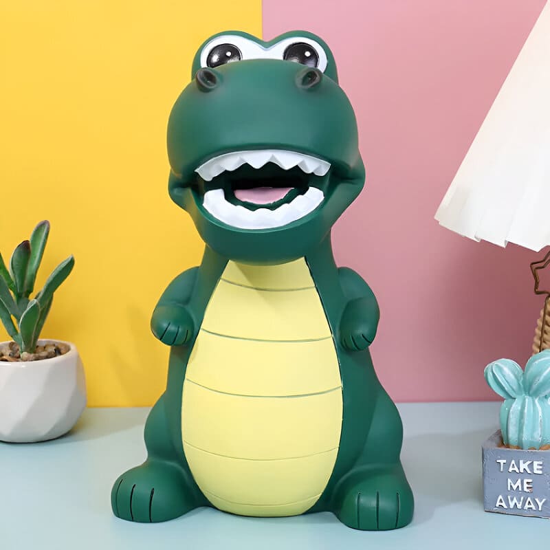 Tirelire Garçon Dinosaure