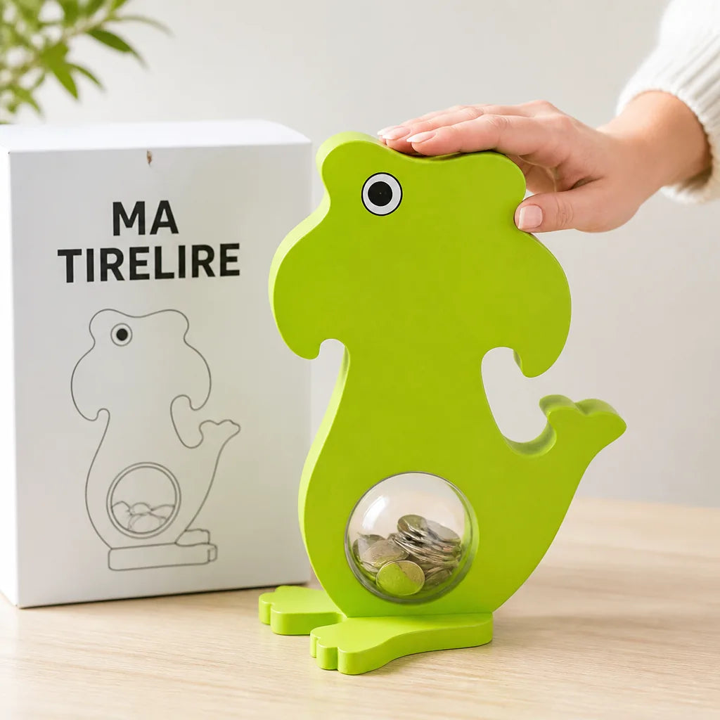 Tirelire Géante Transparente