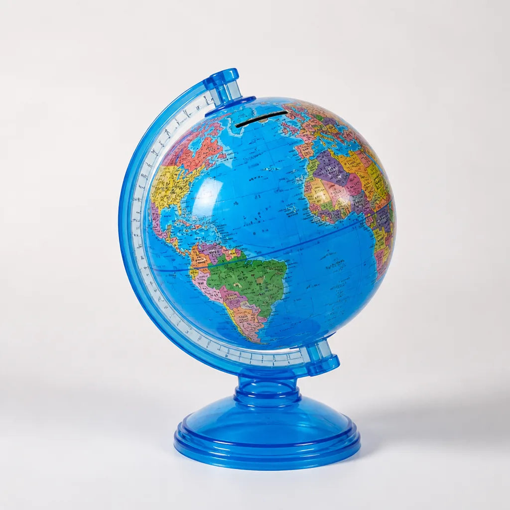 Tirelire Globe Terrestre