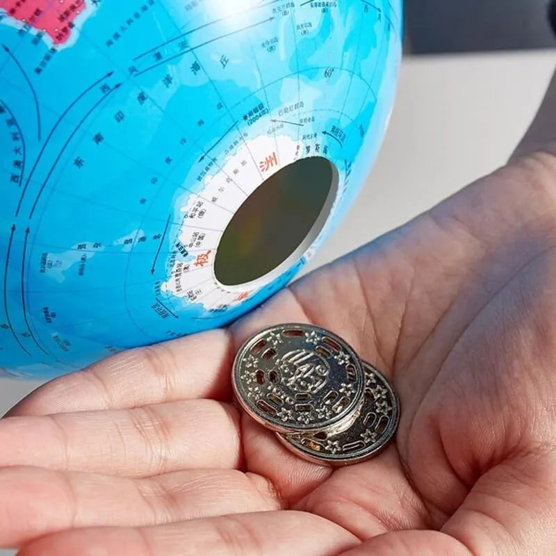 tirelire globe terrestre_ma petite tirelire