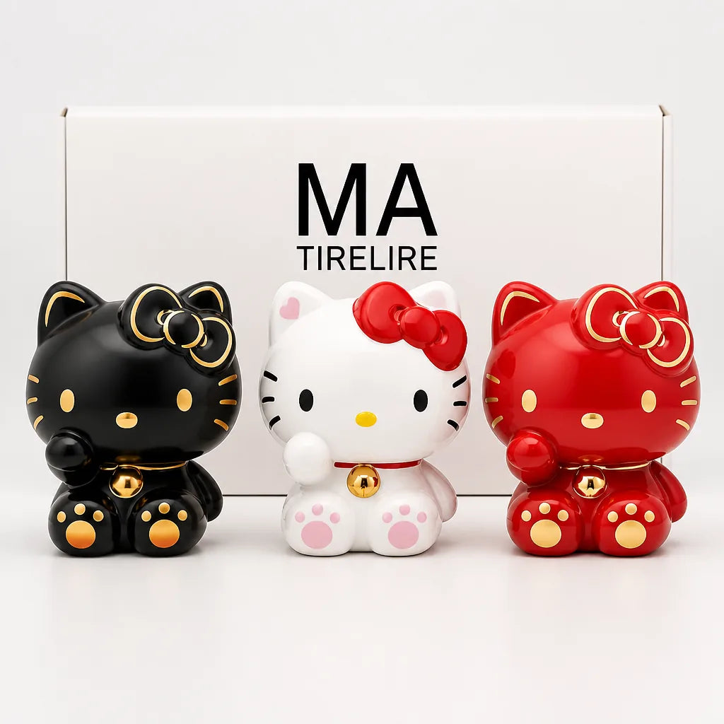 Tirelire Hello Kitty Céramique