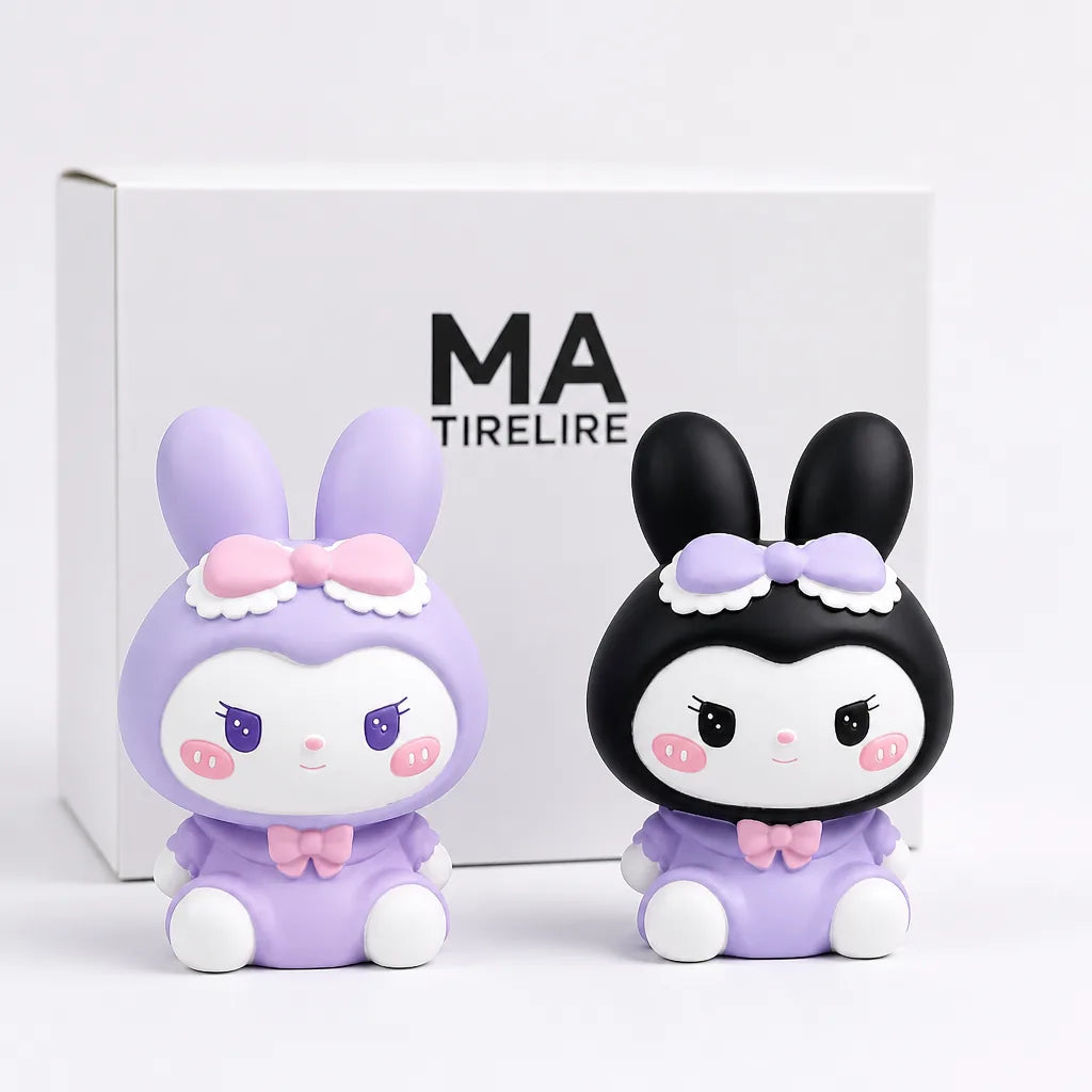 Tirelire Lapin Bébé Fille
