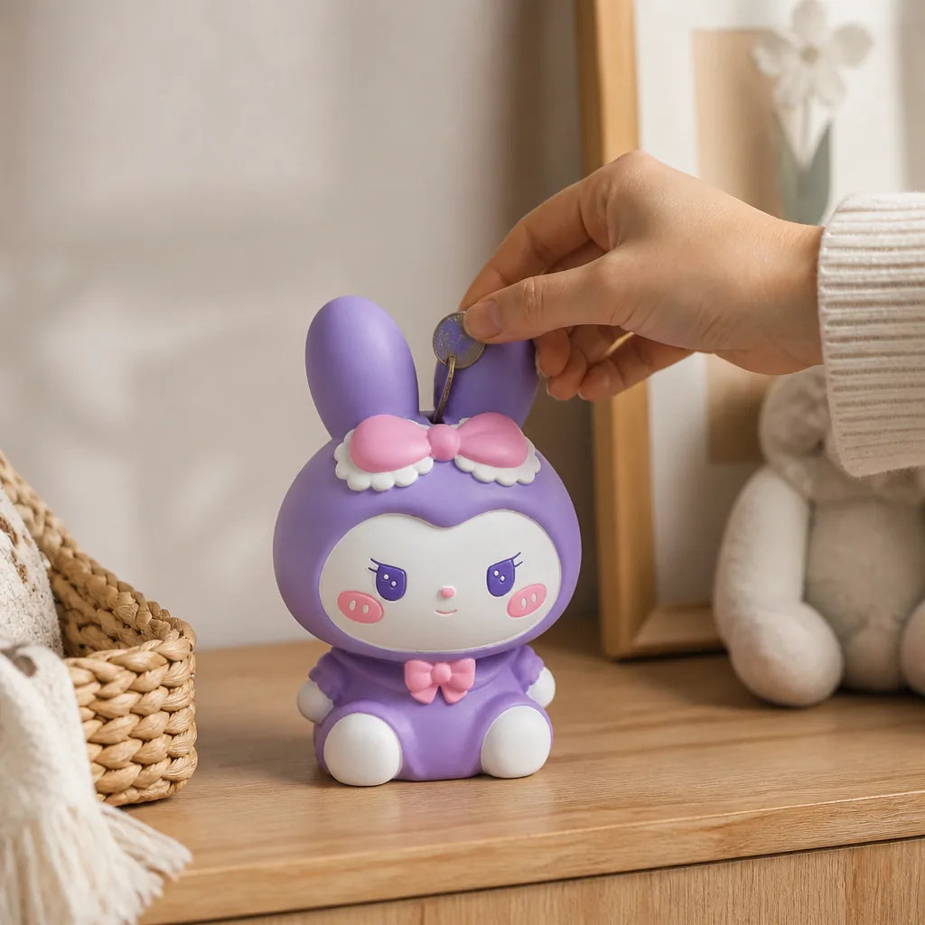 Tirelire Lapin Bébé Fille