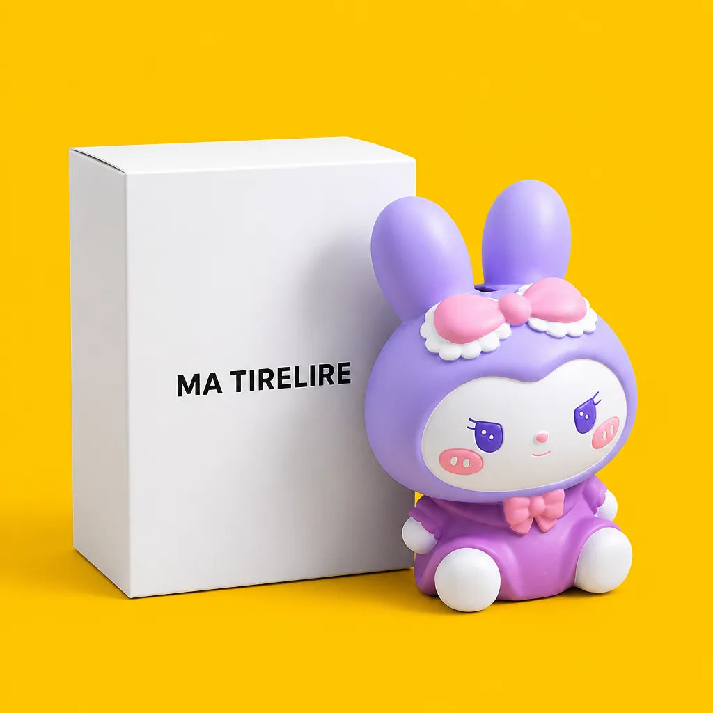 Tirelire Lapin Bébé Fille