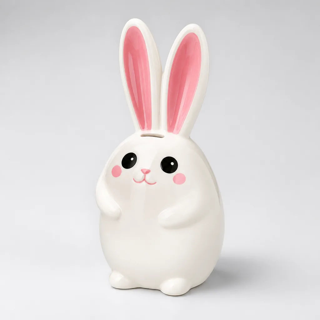 Tirelire Lapin Céramique