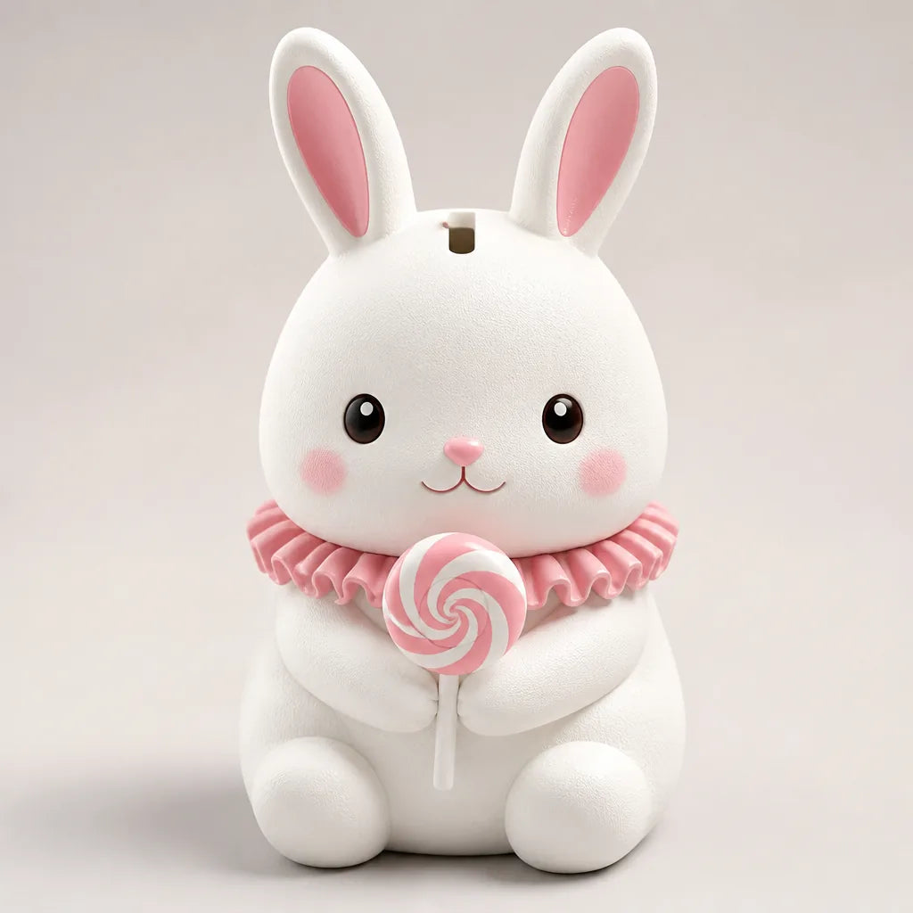 Tirelire Lapin Métal
