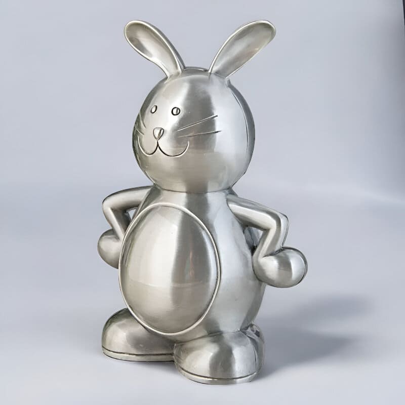 Tirelire Lapin Métal