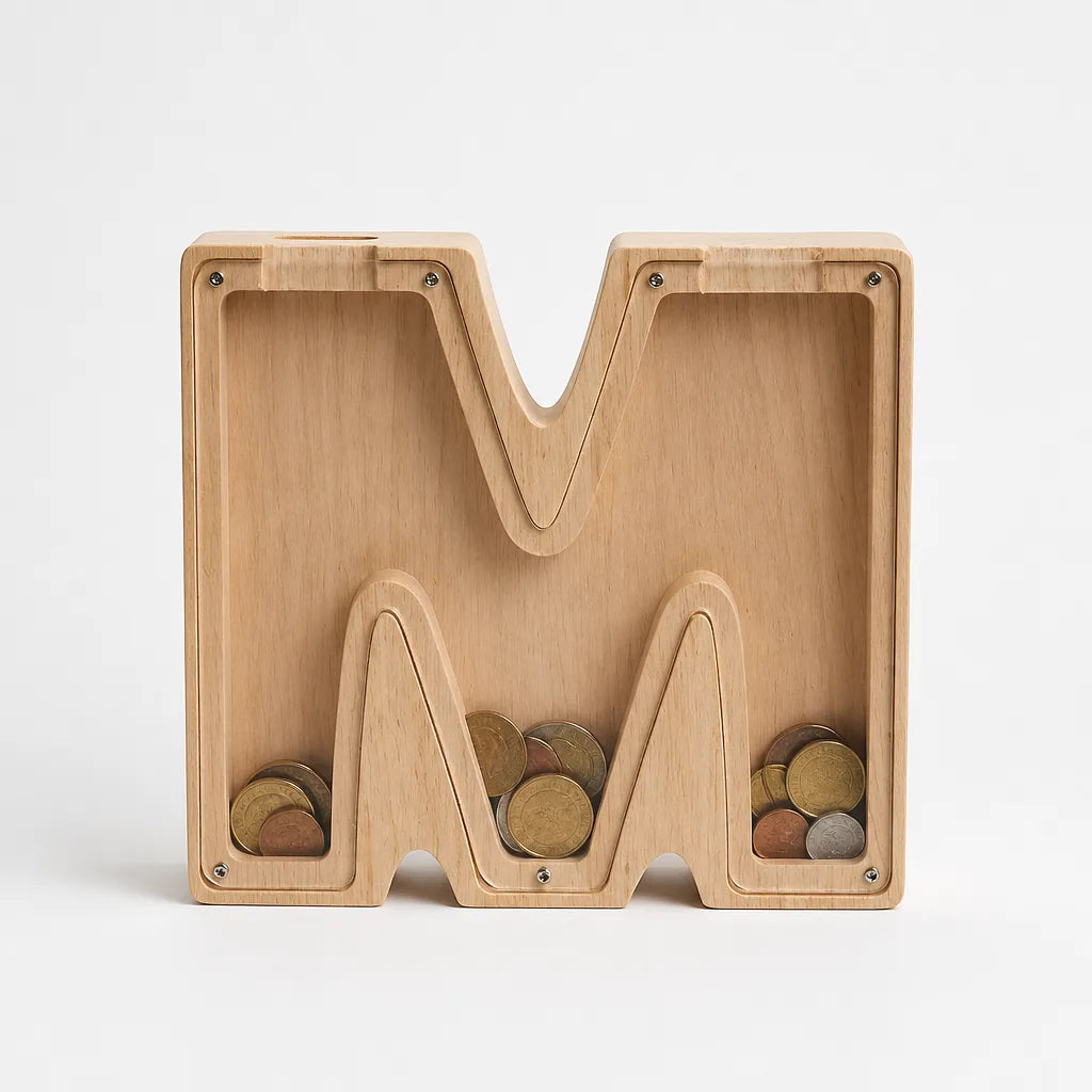 Tirelire Lettre En Bois