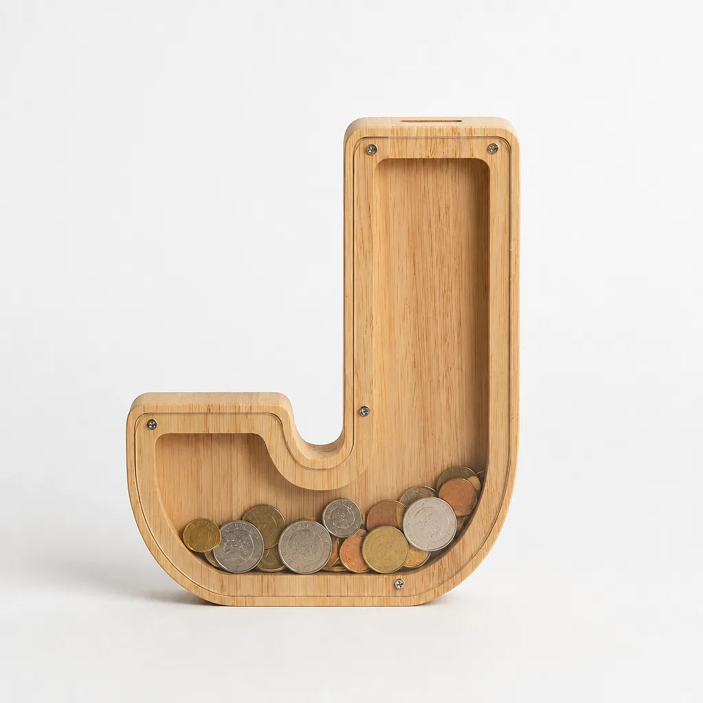 Tirelire Lettre En Bois