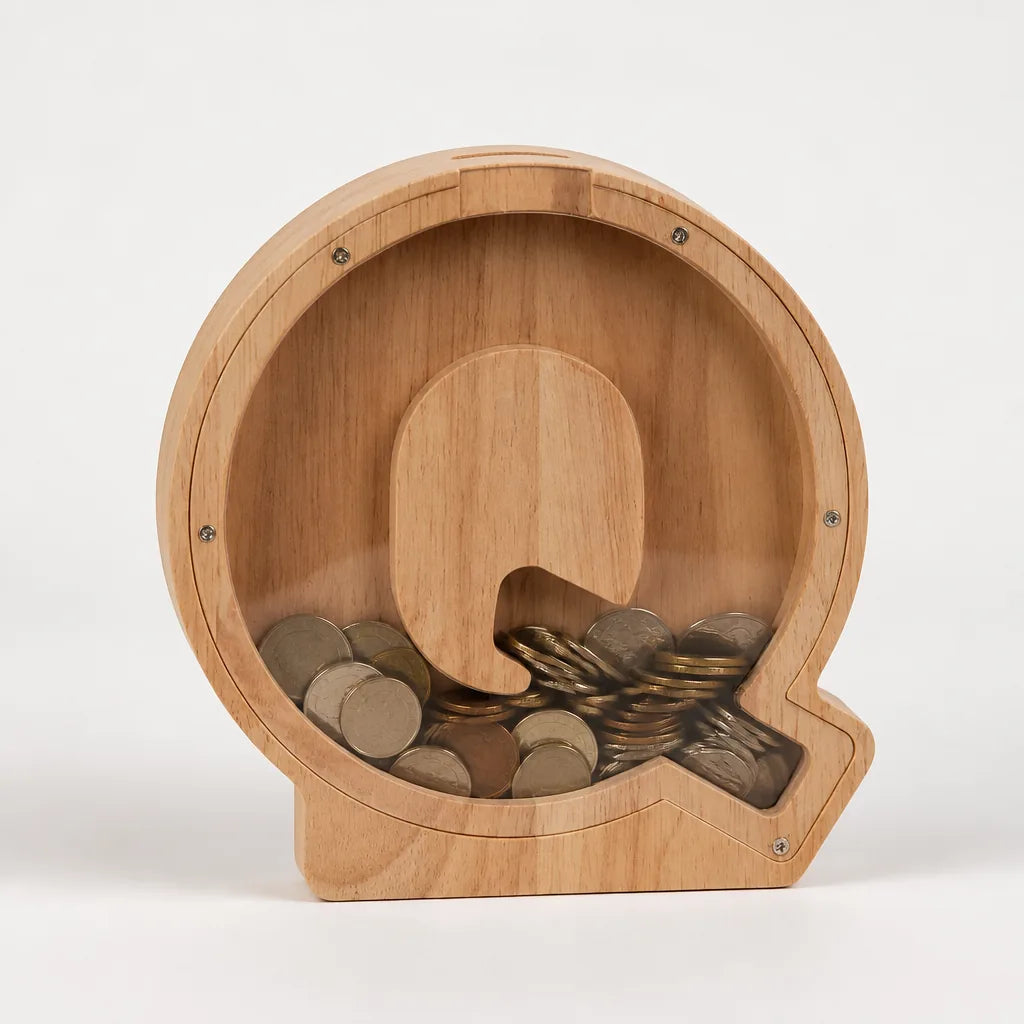 Tirelire Lettre En Bois