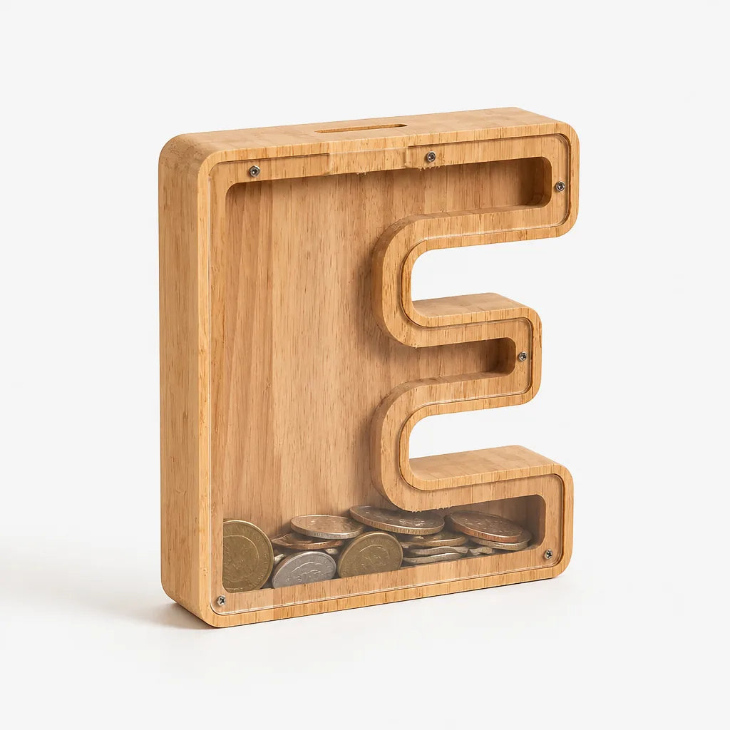 Tirelire Lettre En Bois