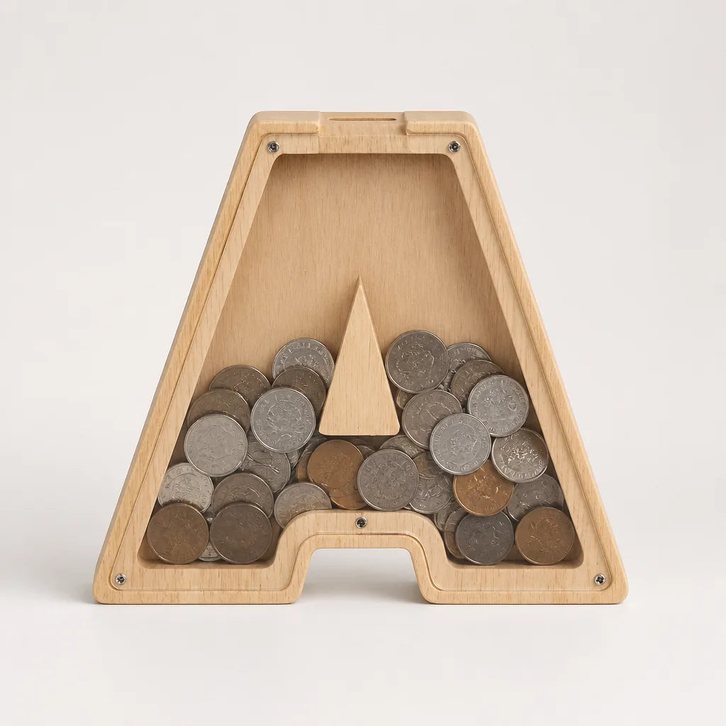 Tirelire Lettre En Bois