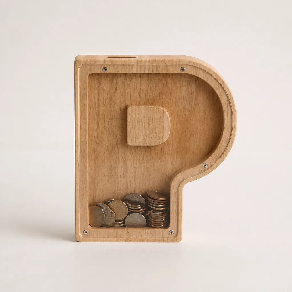 Tirelire Lettre En Bois