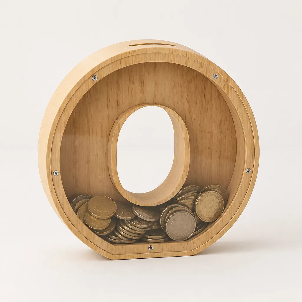 Tirelire Lettre En Bois
