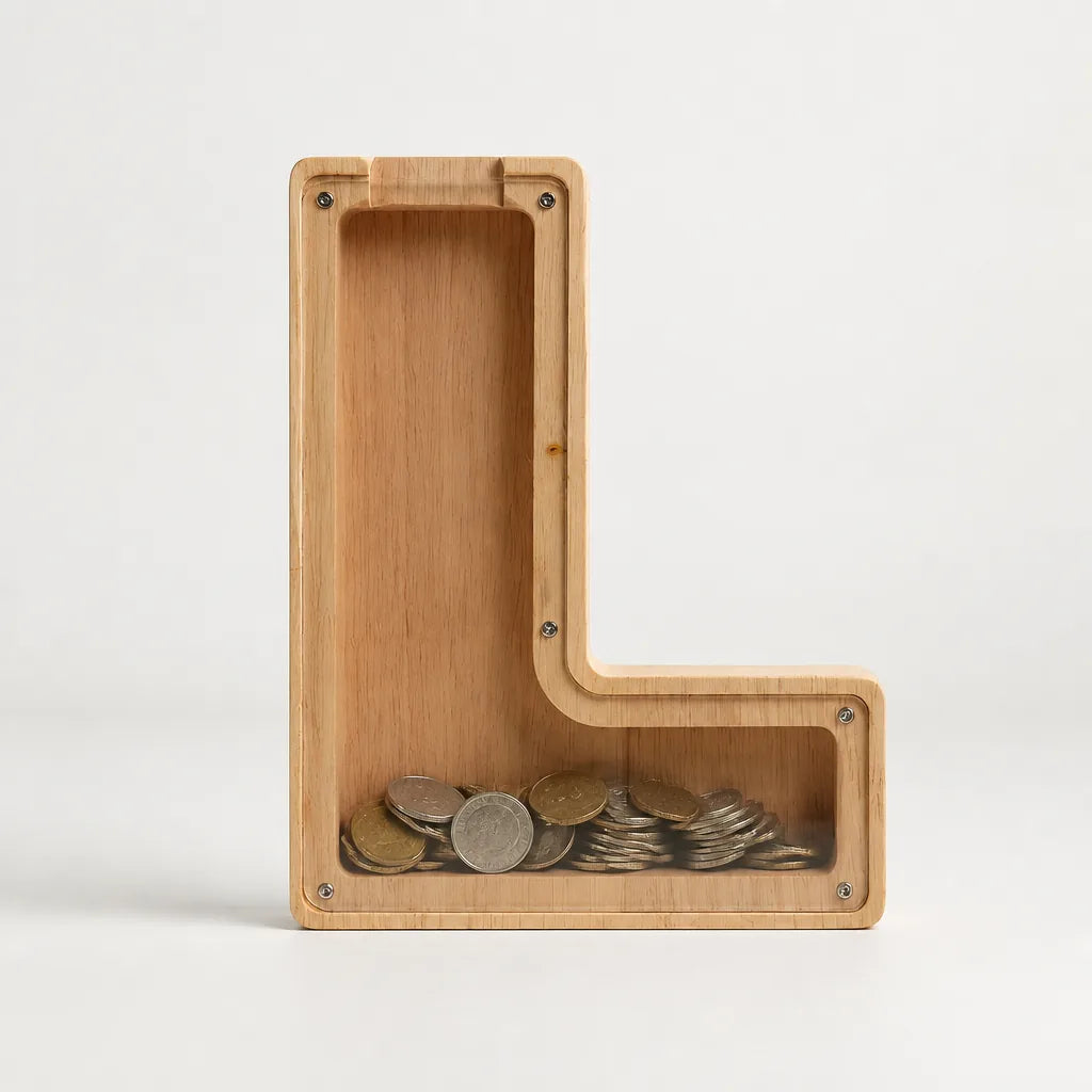 Tirelire Lettre En Bois