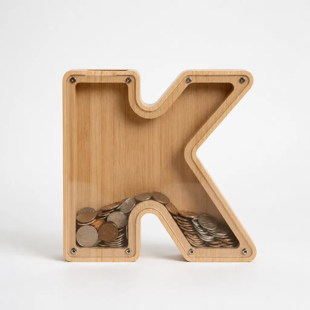 Tirelire Lettre En Bois