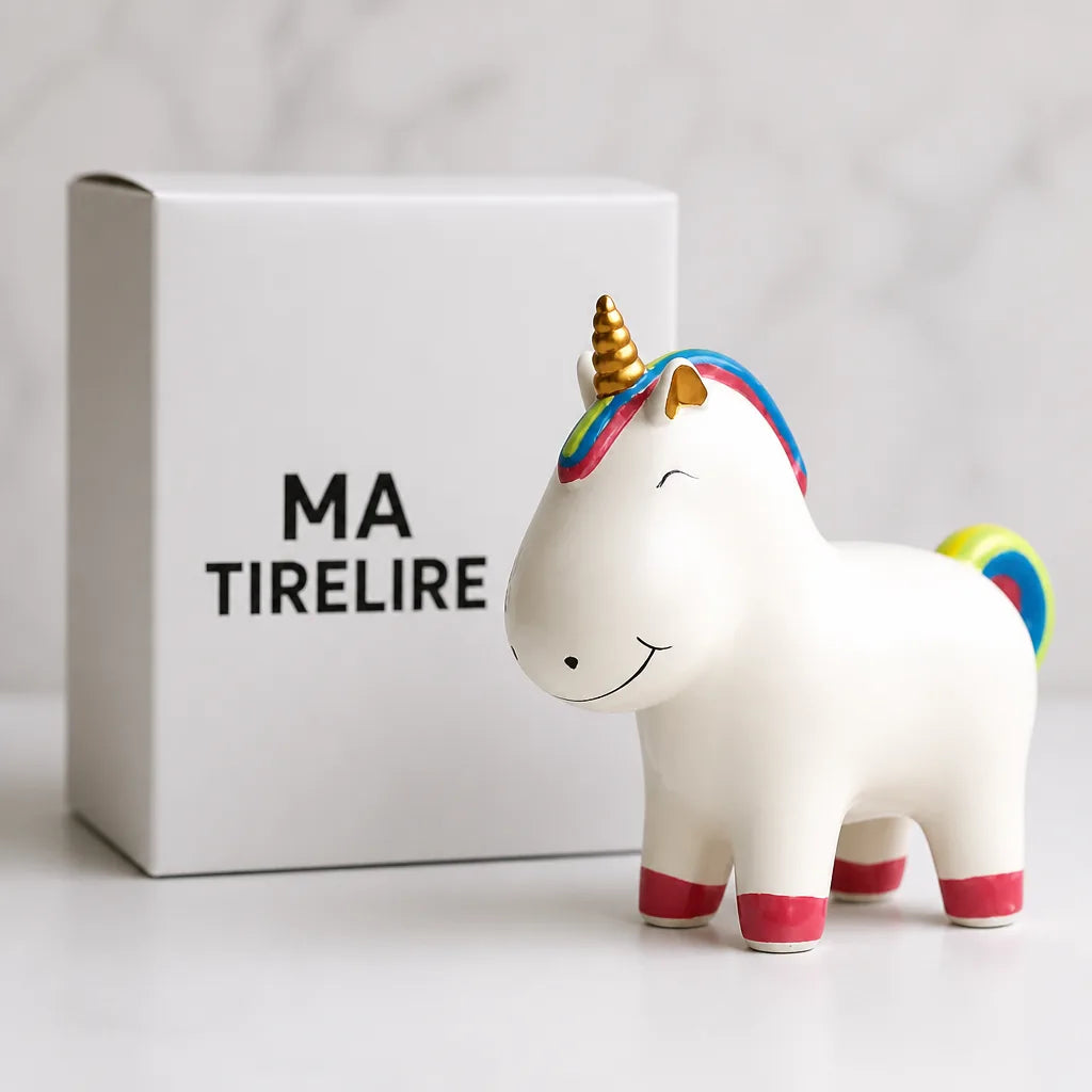 Tirelire Licorne À Décorer