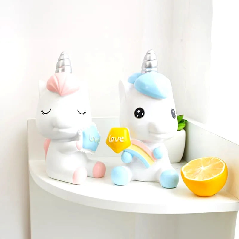tirelire-licorne-blanche