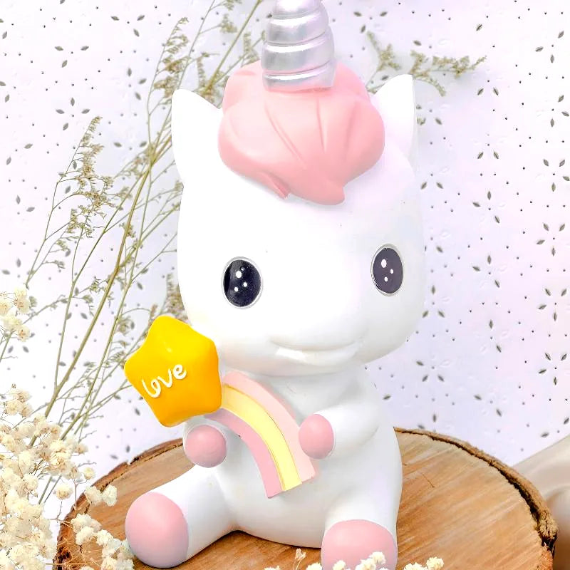 tirelire-licorne-blanche