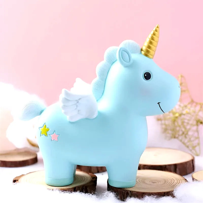 tirelire-licorne-bleu