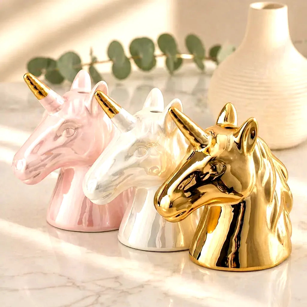 Tirelire Licorne Dorée