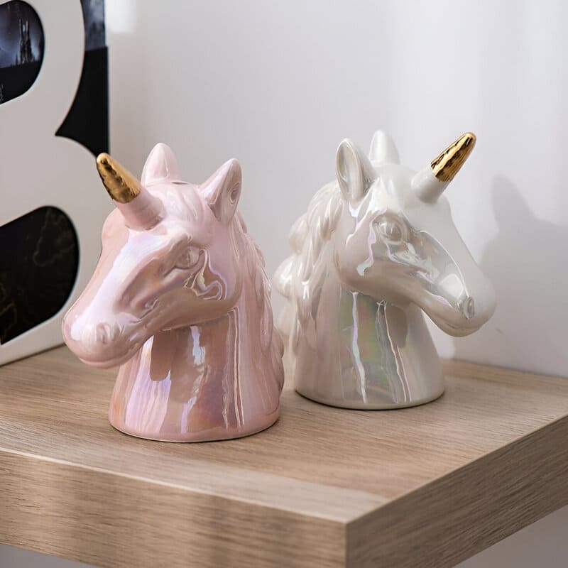 Tirelire Licorne Dorée