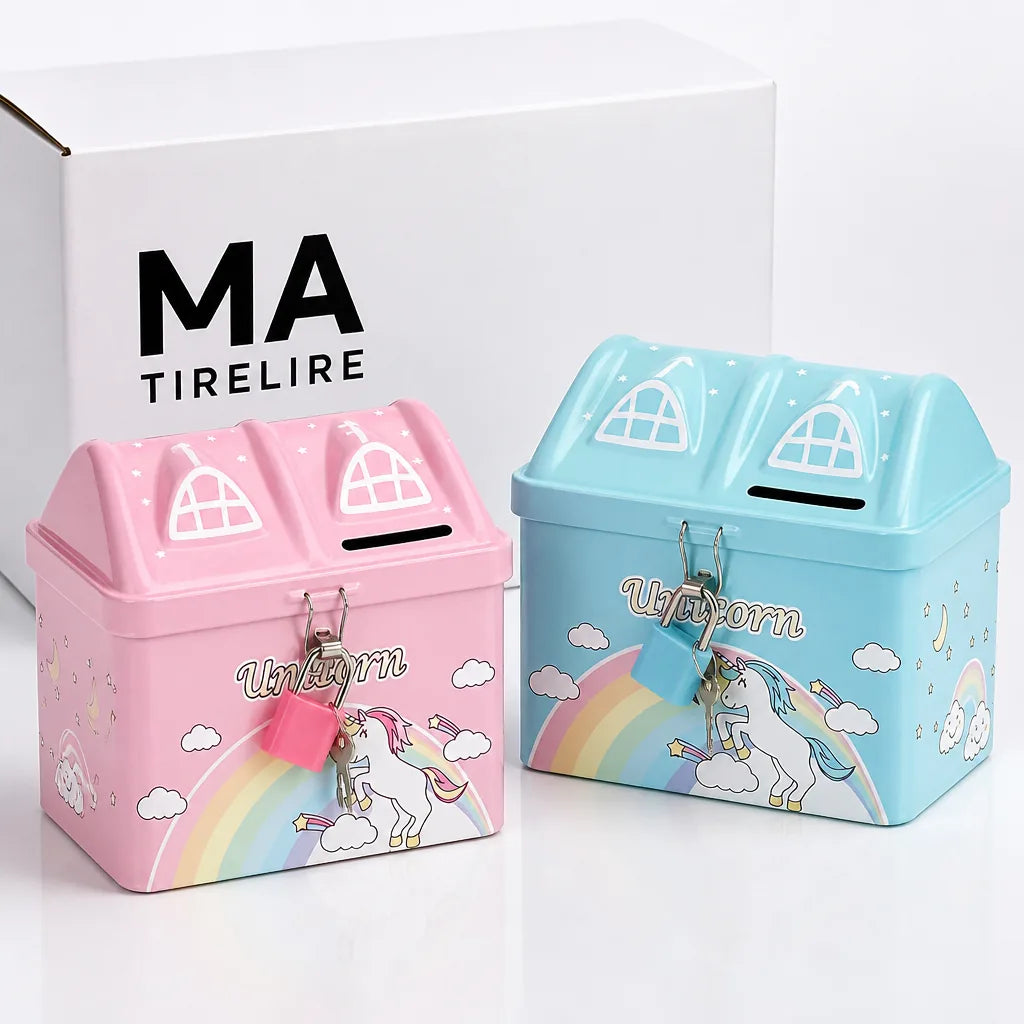 Tirelire Licorne Incassable