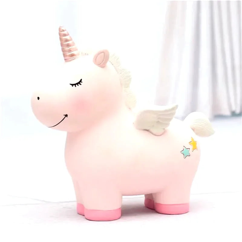 tirelire-licorne-rose