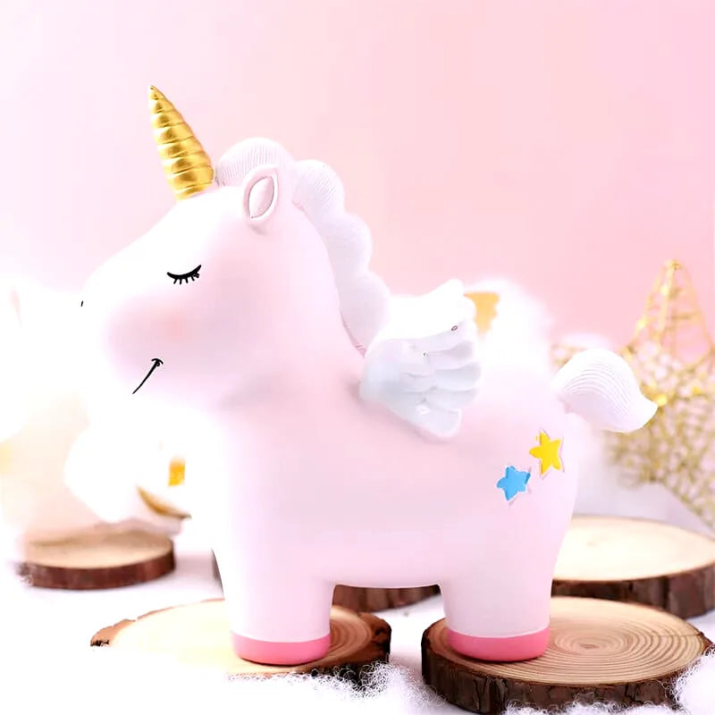 tirelire-licorne-rose