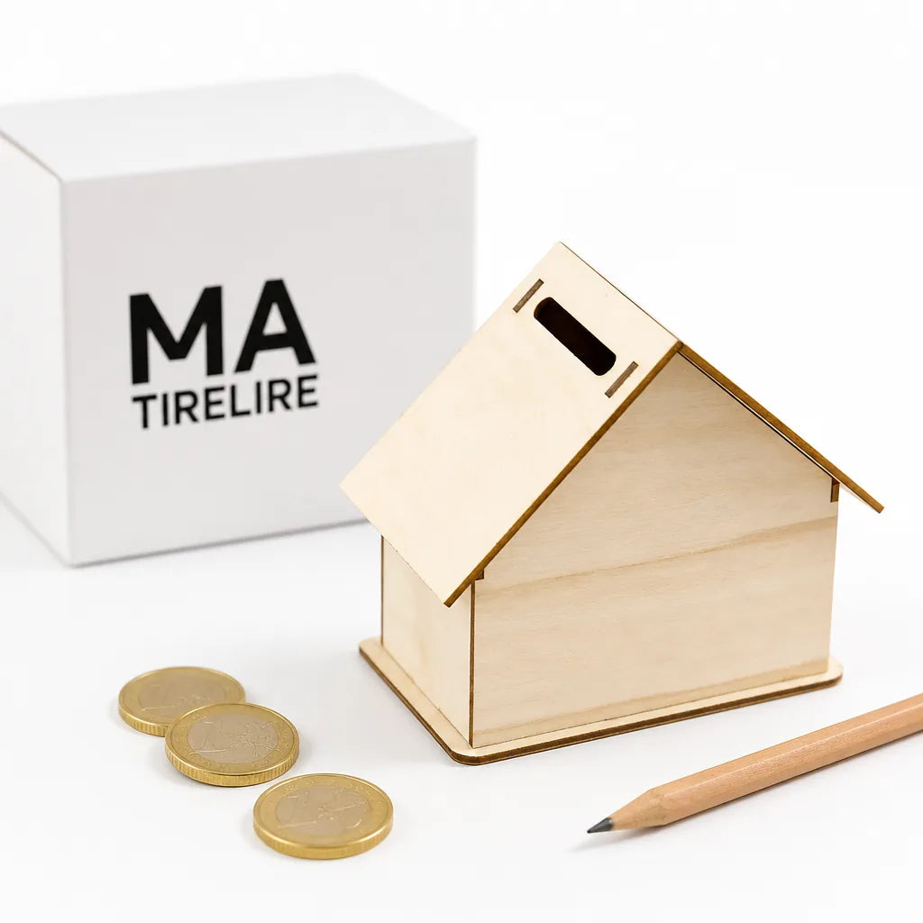 Tirelire Maison Personnalisable