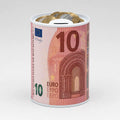 Tirelire Métal Euros