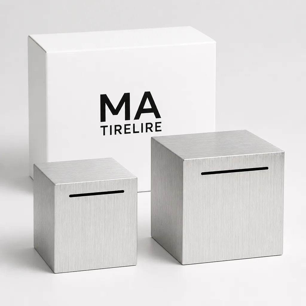 Tirelire Métal Qui Ne S'ouvre Pas