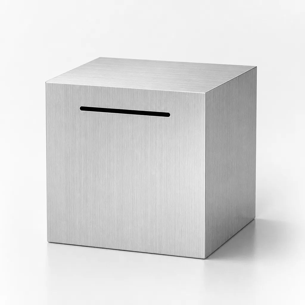 Tirelire Métal Sans Ouverture
