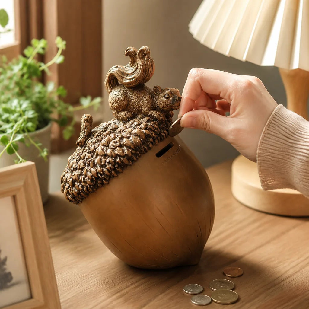 Tirelire Originale En Bois