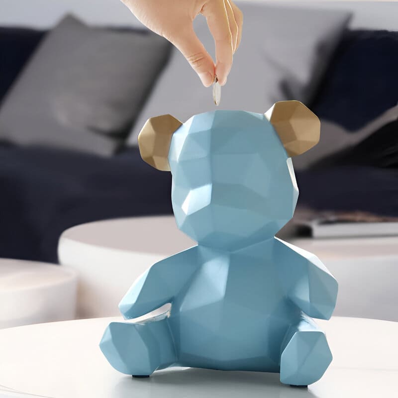Tirelire Ourson Baptême
