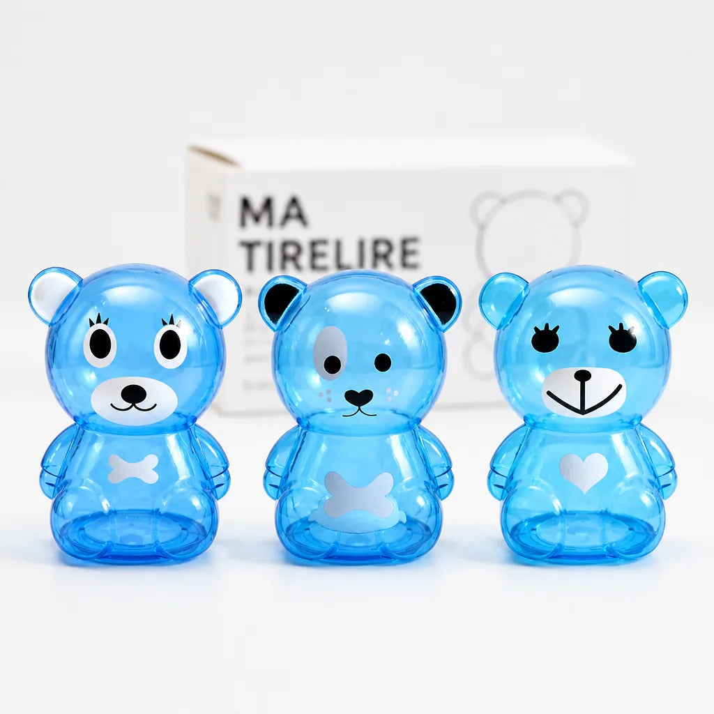 Tirelire Ourson Bleu