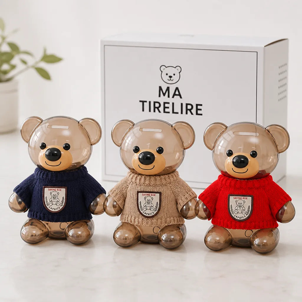 Tirelire Ourson