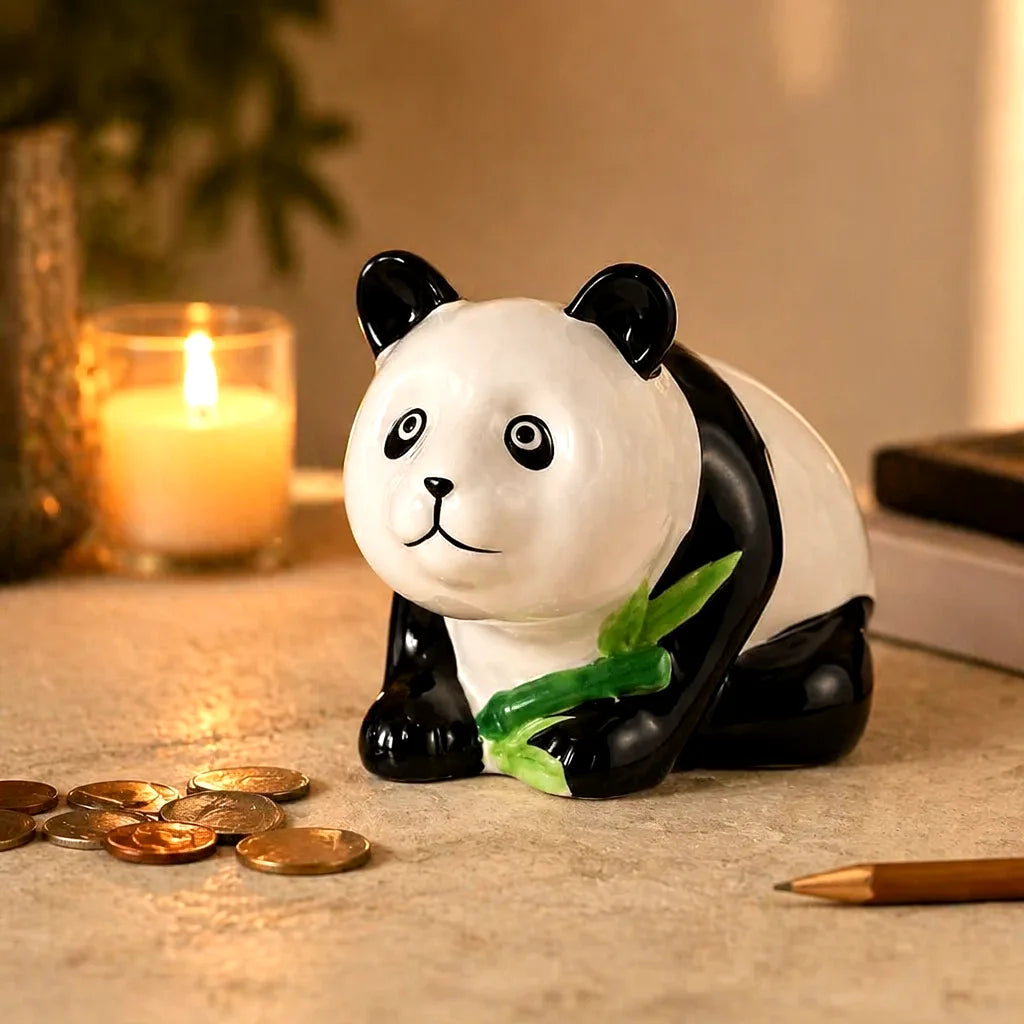 Tirelire Panda Céramique