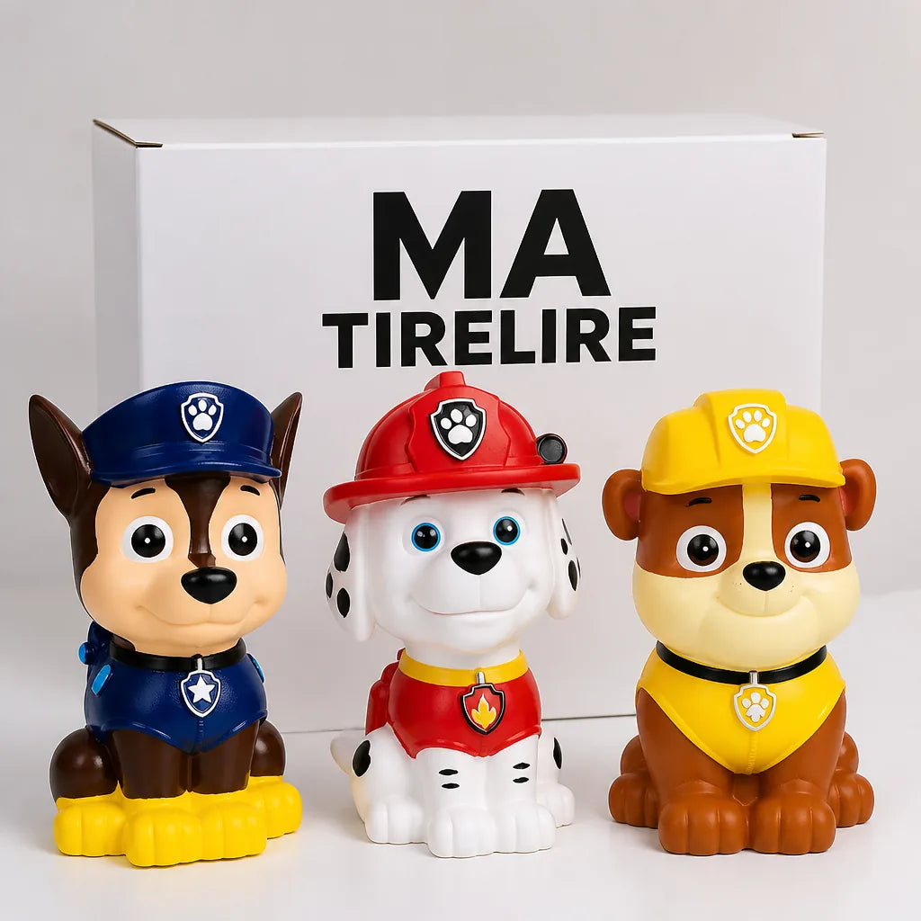 Tirelire Pat Patrouille
