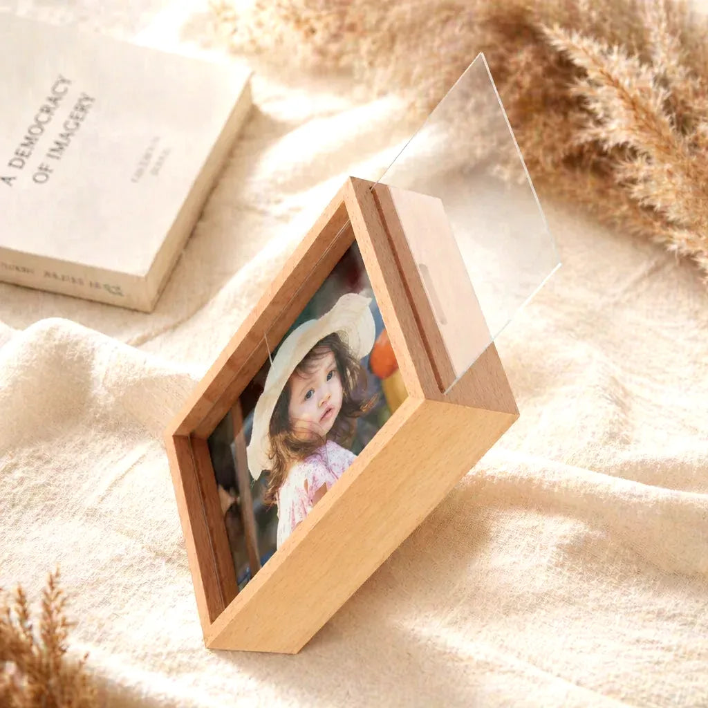 Tirelire Photo Personnalisée En Bois