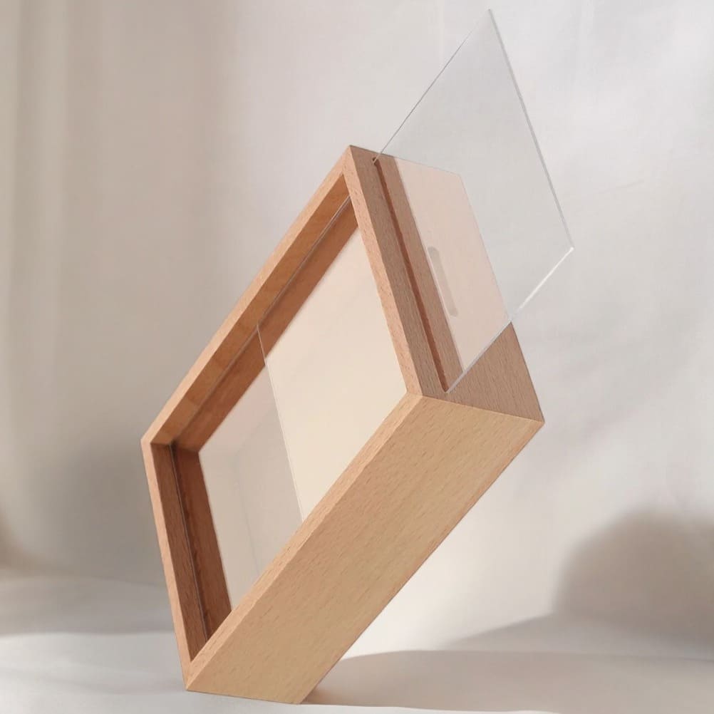 Tirelire Photo Personnalisée En Bois
