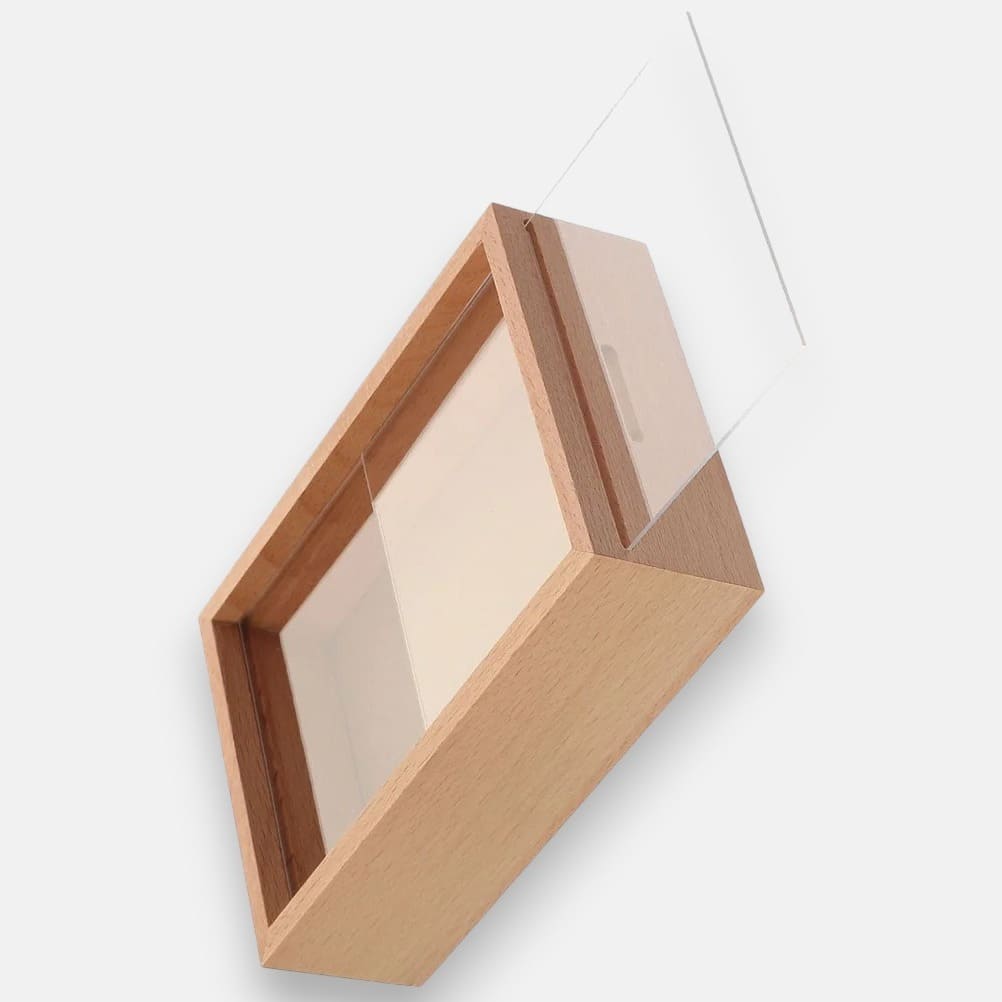 Tirelire Photo Personnalisée En Bois