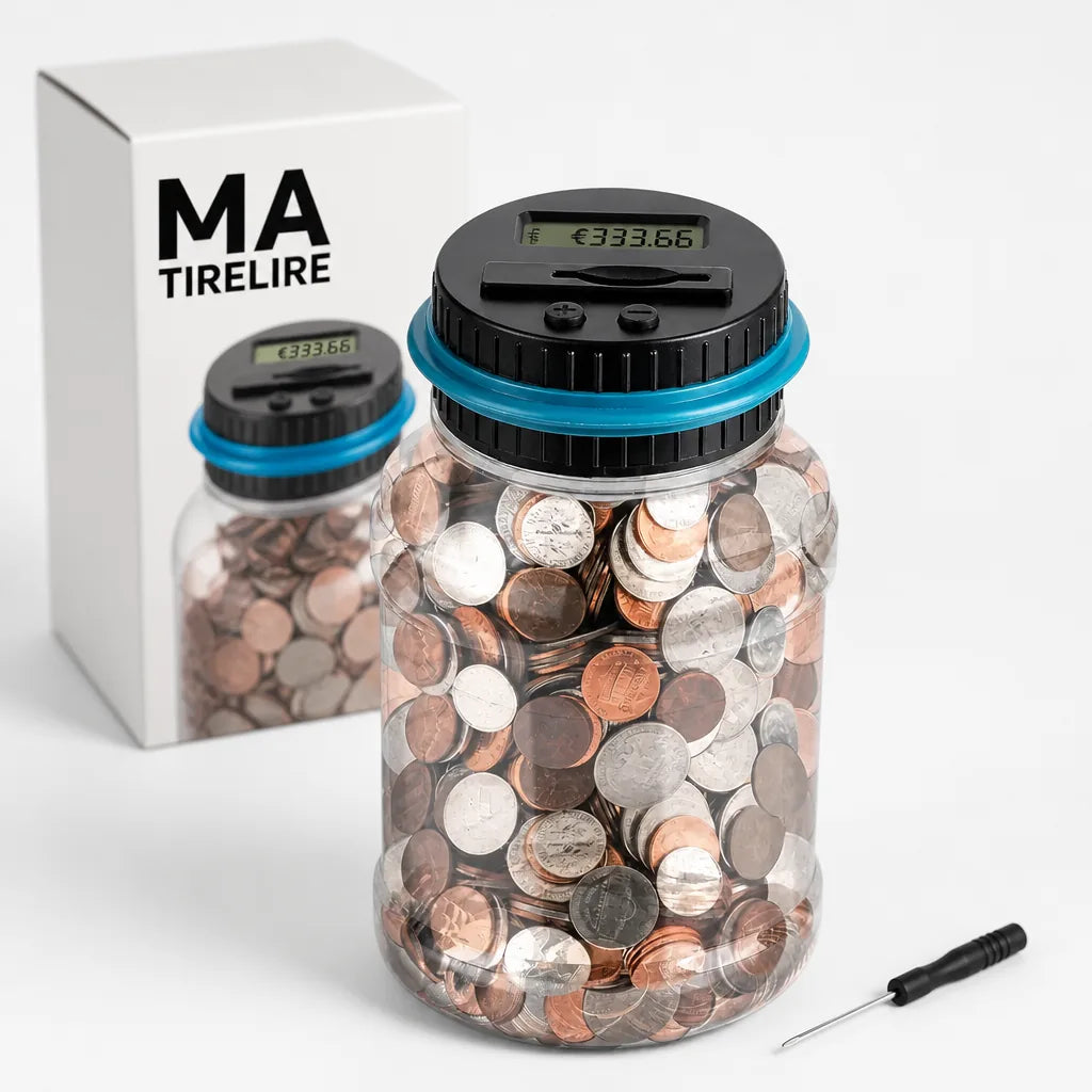 Tirelire Qui Compte L'argent