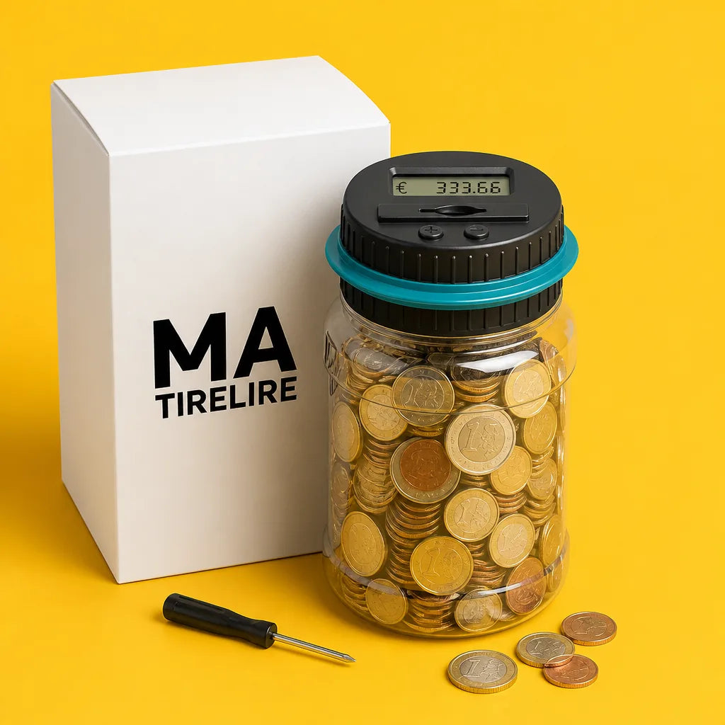 Tirelire Qui Compte L'argent