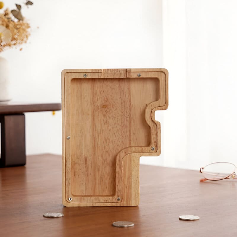 Tirelire Lettre En Bois