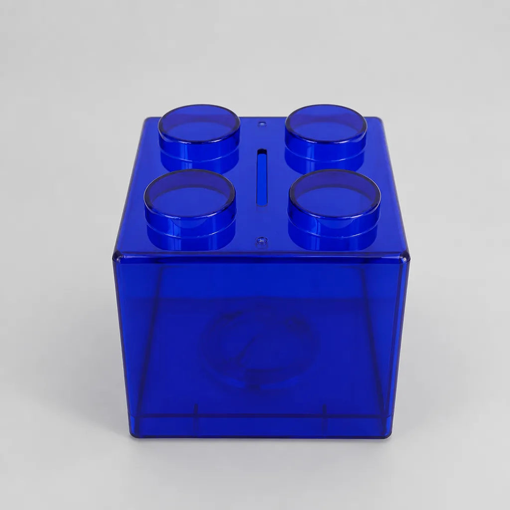 Tirelire Transparente En Cube