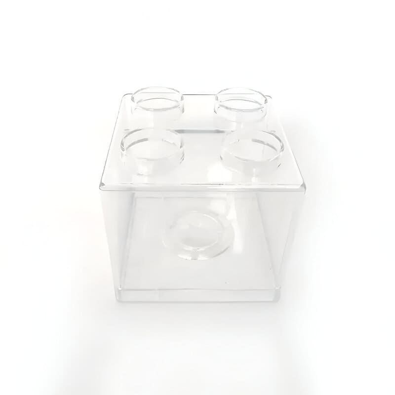 Tirelire Transparente En Cube