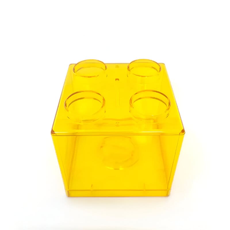 Tirelire Transparente En Cube